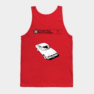 TRIUMPH STAG - catalogue cover Tank Top